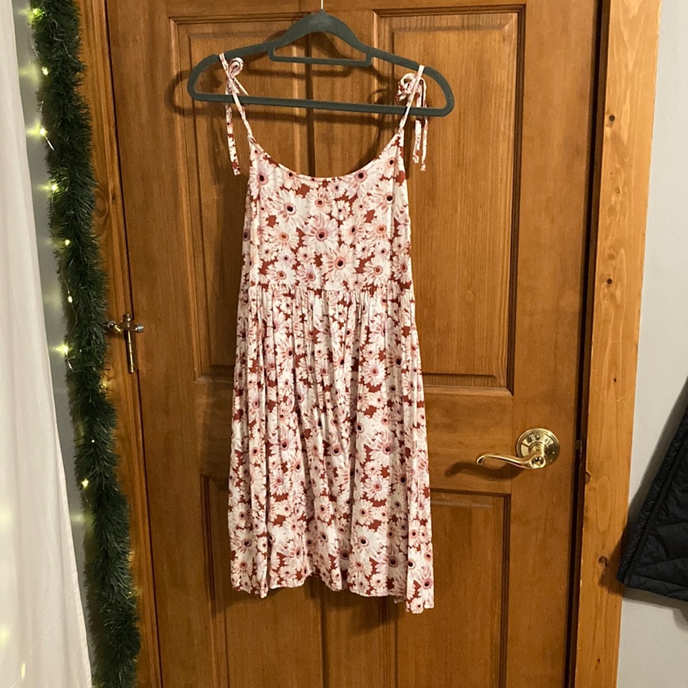 So flower dress, size small.